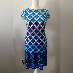 Roz & Ali Geometric Pattern Dress
